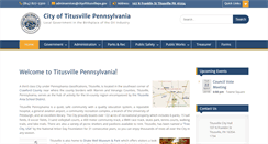 Desktop Screenshot of cityoftitusvillepa.gov